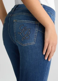 Jeans skinny bottom up