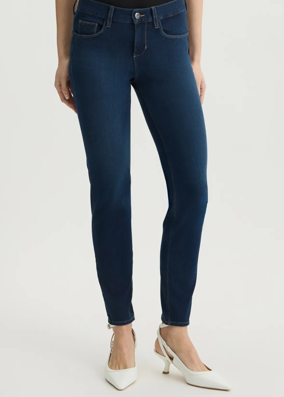 Jeans skinny bottom up