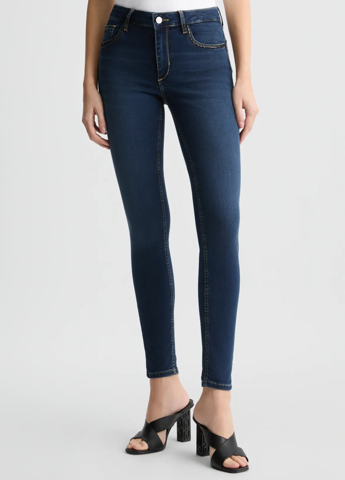 Jeans skinny bottom up
