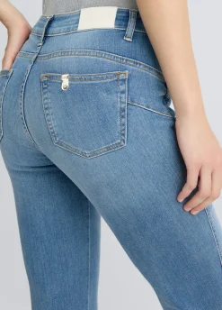 Jeans skinny con borchie