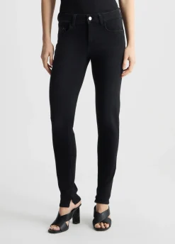 Jeans skinny con spacchetti