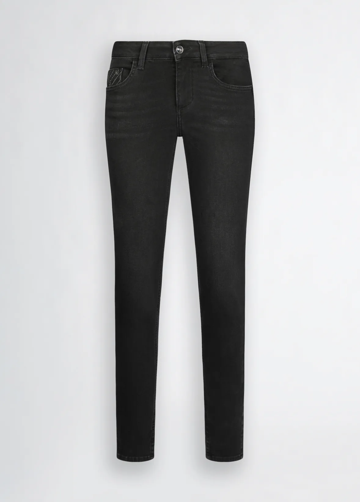 Jeans skinny con spacchetti