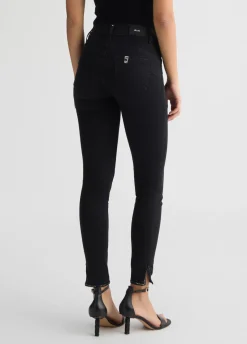Jeans skinny con spacchetto
