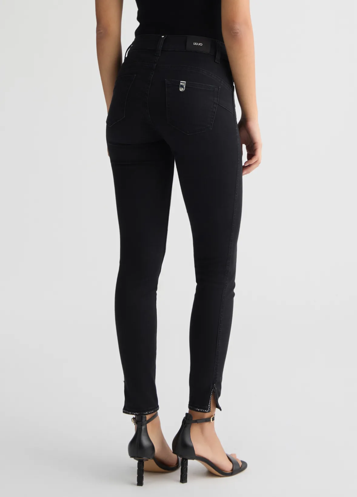 Jeans skinny con spacchetto