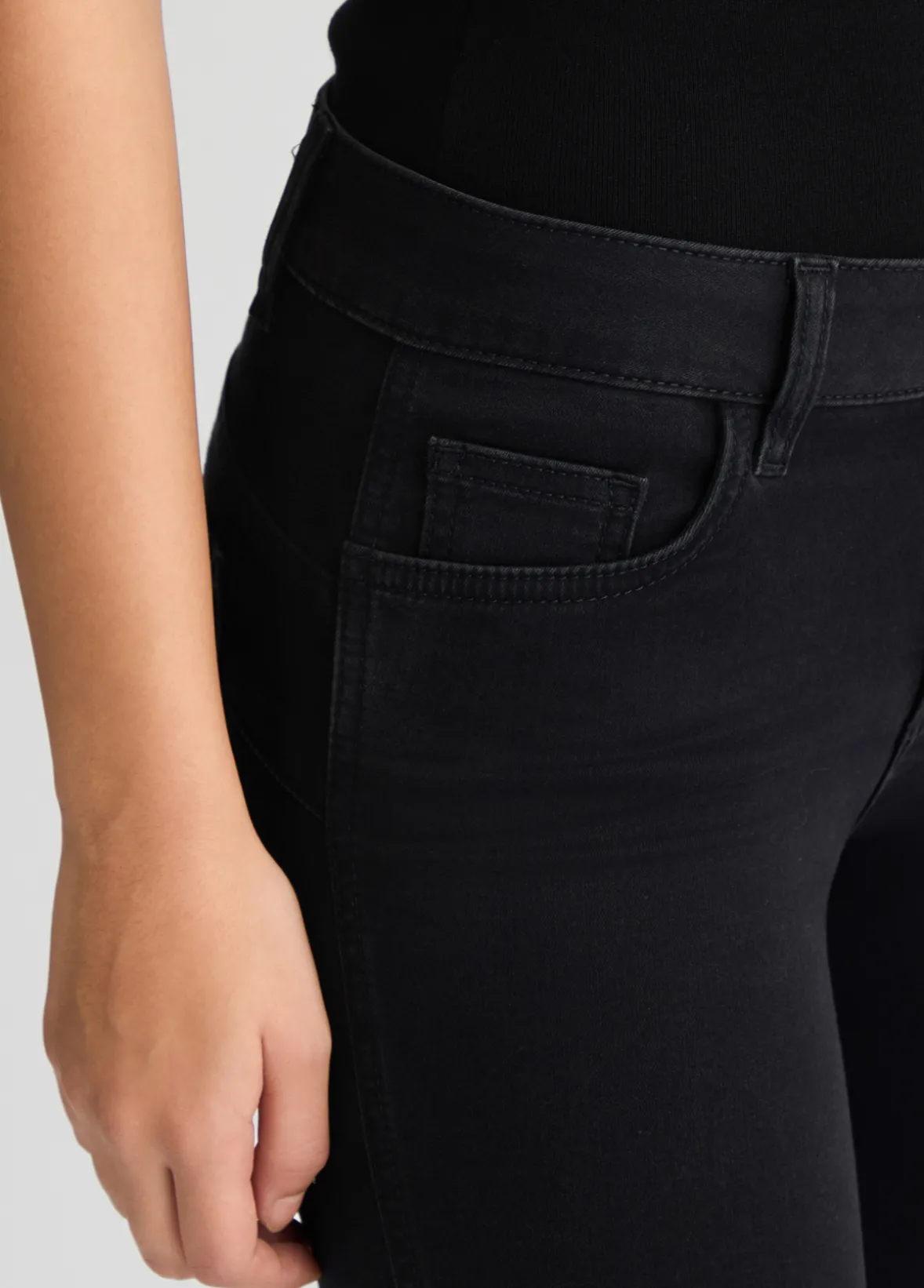 Jeans skinny con spacchetto