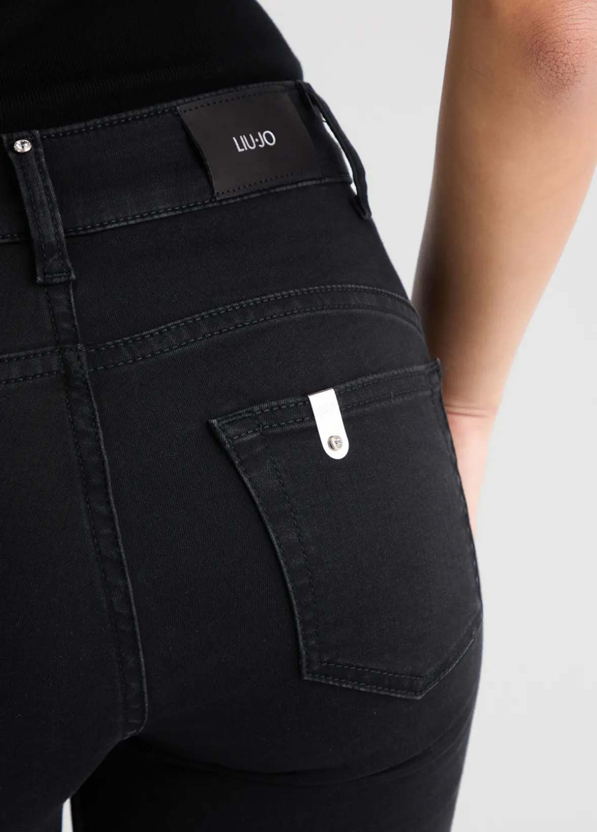 Jeans skinny con spacchetto