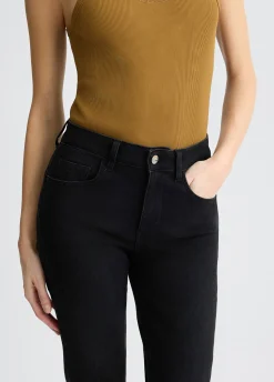 Jeans skinny con strass