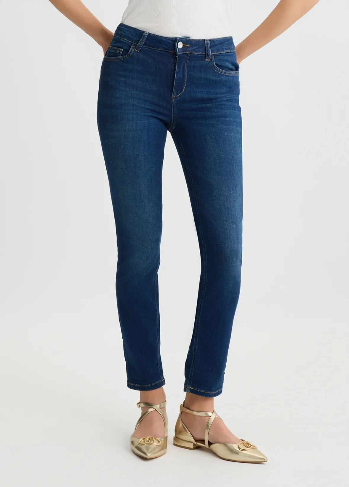 Jeans skinny cropped