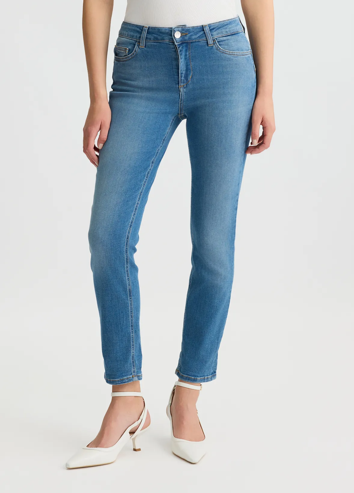 Jeans skinny cropped