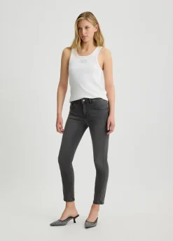 Jeans skinny in cotone used