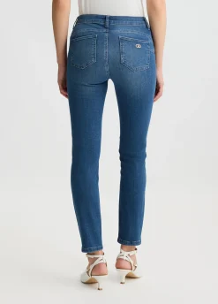 Jeans skinny in cotone used