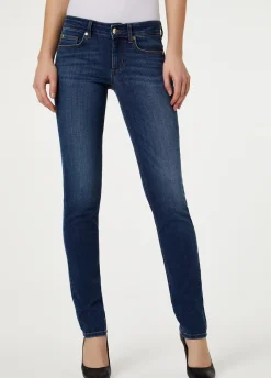 Jeans slim bottom up