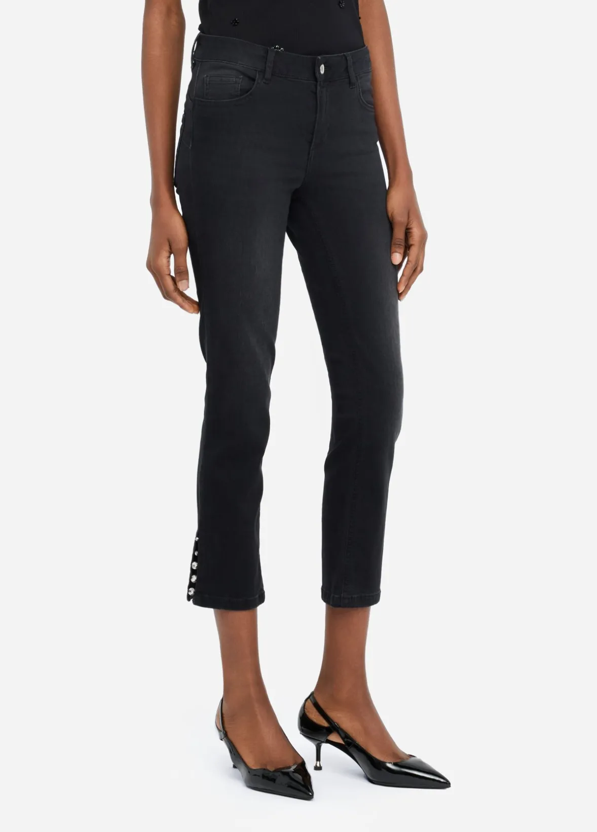 Jeans slim cropped