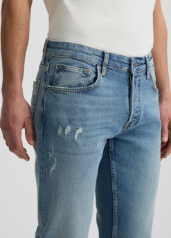 Jeans slim fit con strappi