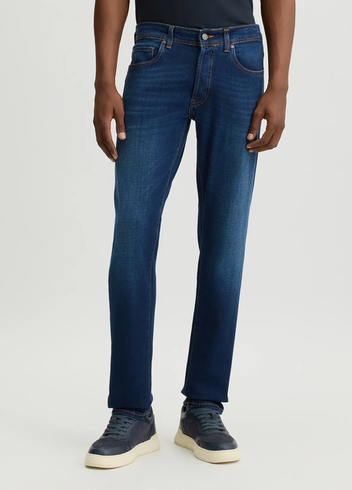 Jeans slim in cotone used