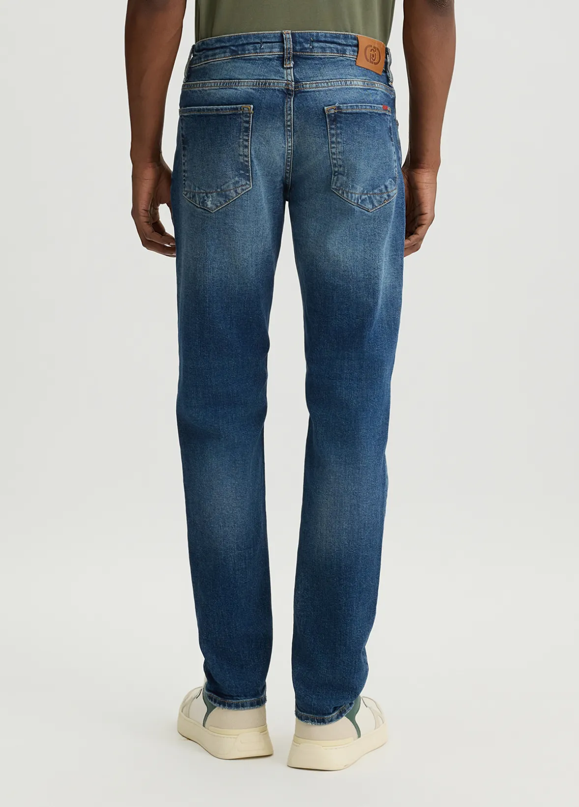 Jeans slim in cotone used