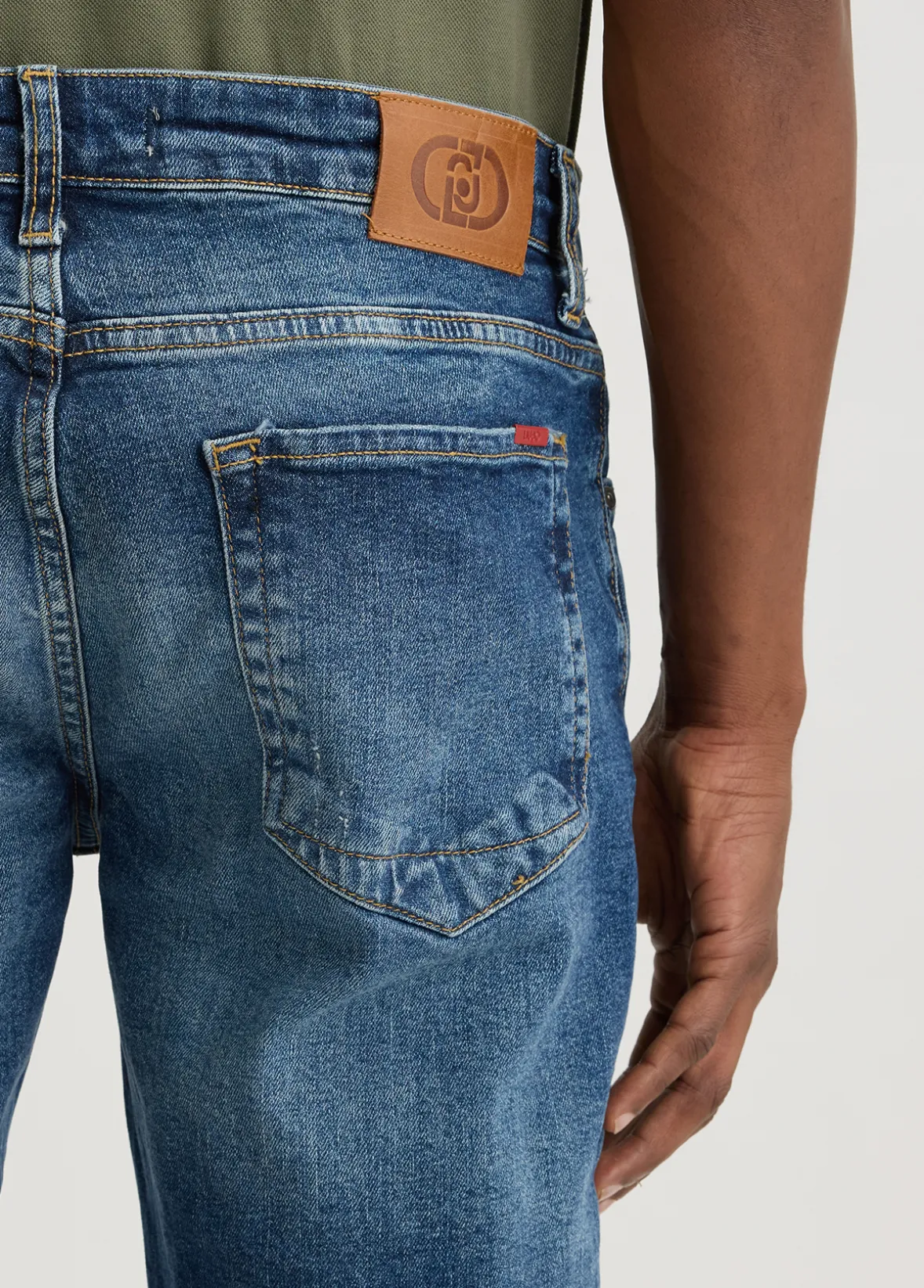 Jeans slim in cotone used