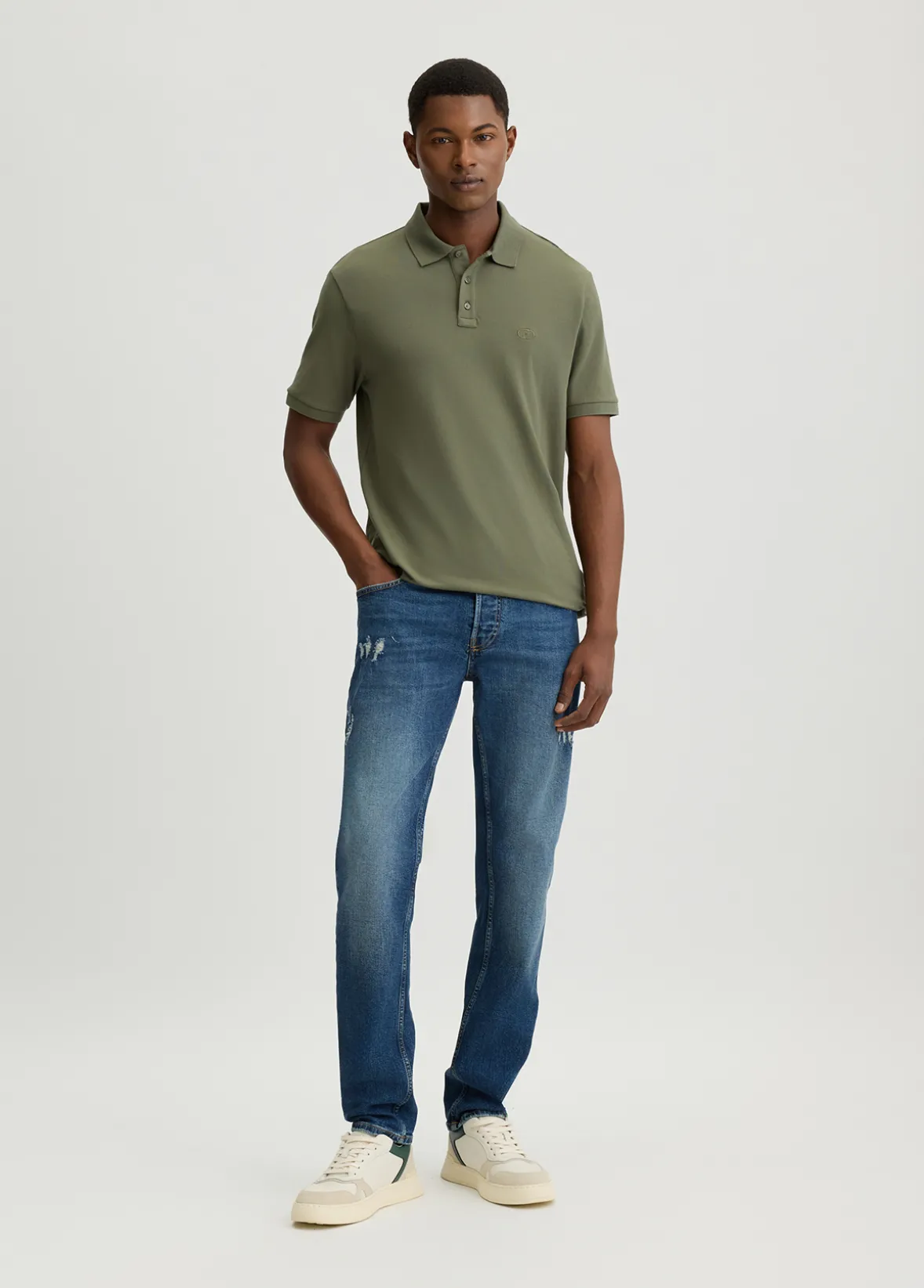 Jeans slim in cotone used