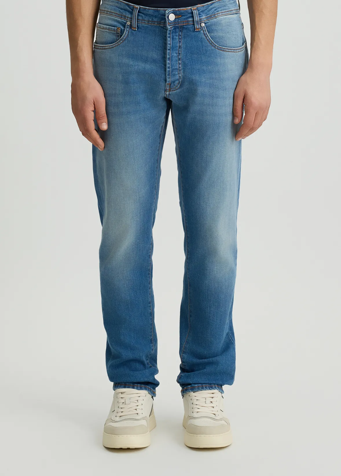 Jeans slim in cotone used