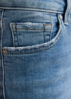 Jeans straight a vita bassa