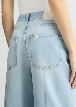 Jeans straight cropped