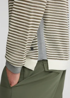 Maglia a righe in lana