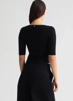 Maglia con borchie