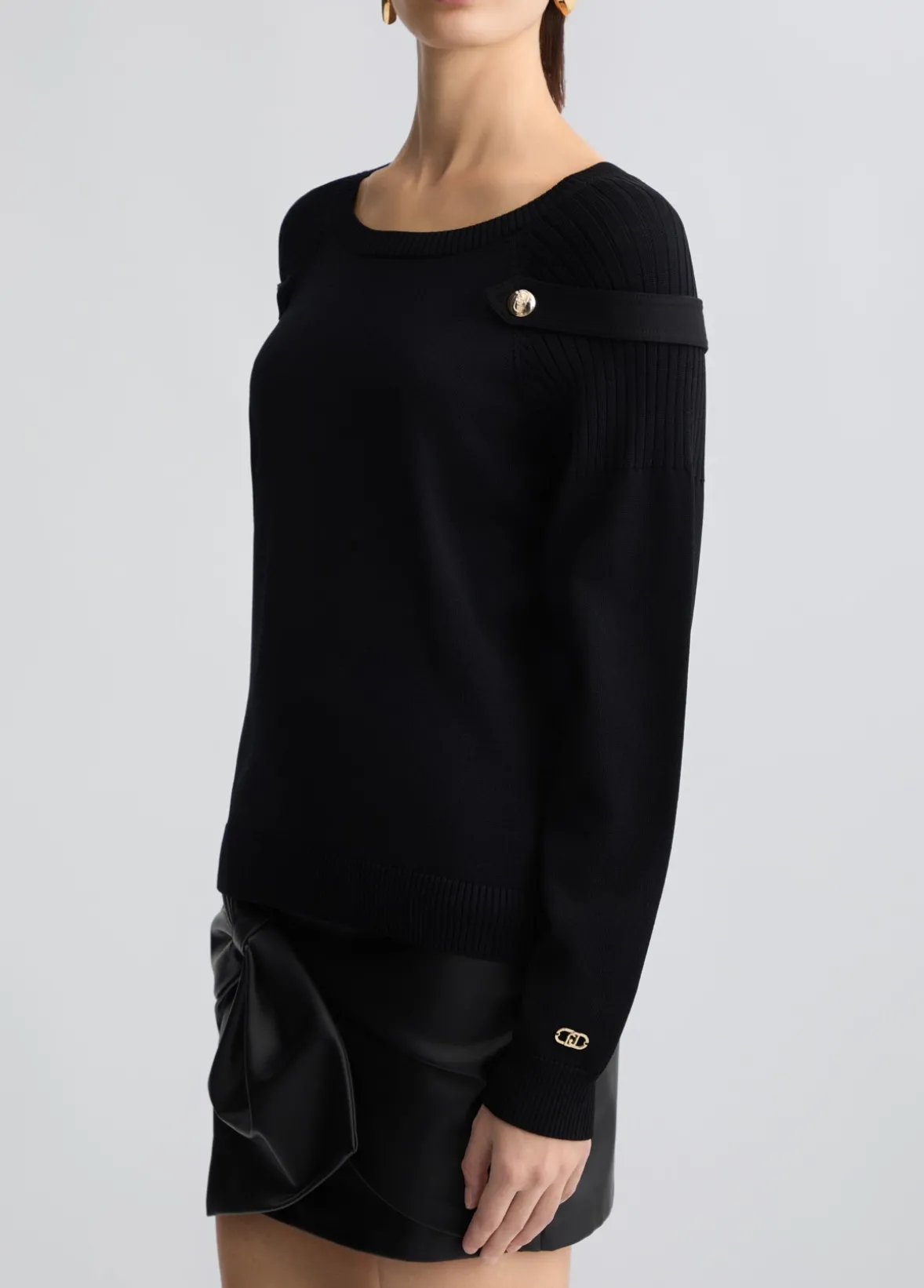 Maglia con bottoni