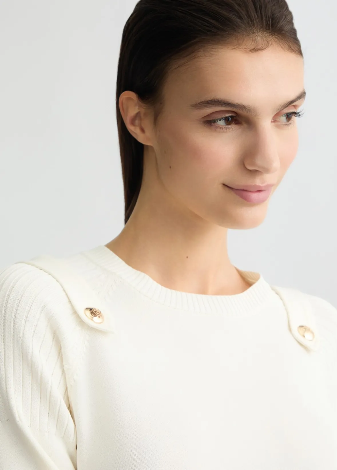 Maglia con bottoni