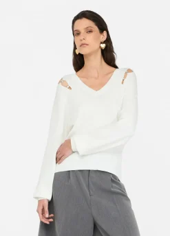 Maglia con castoni gioiello