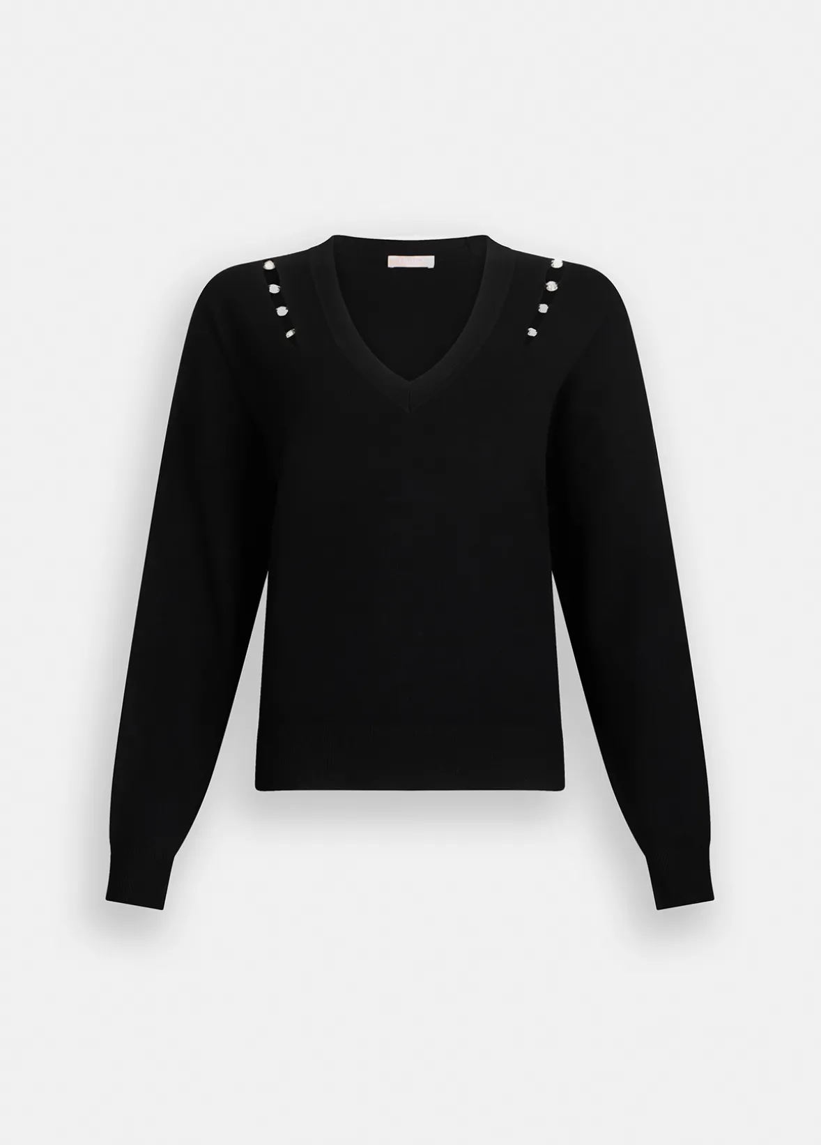 Maglia con castoni gioiello