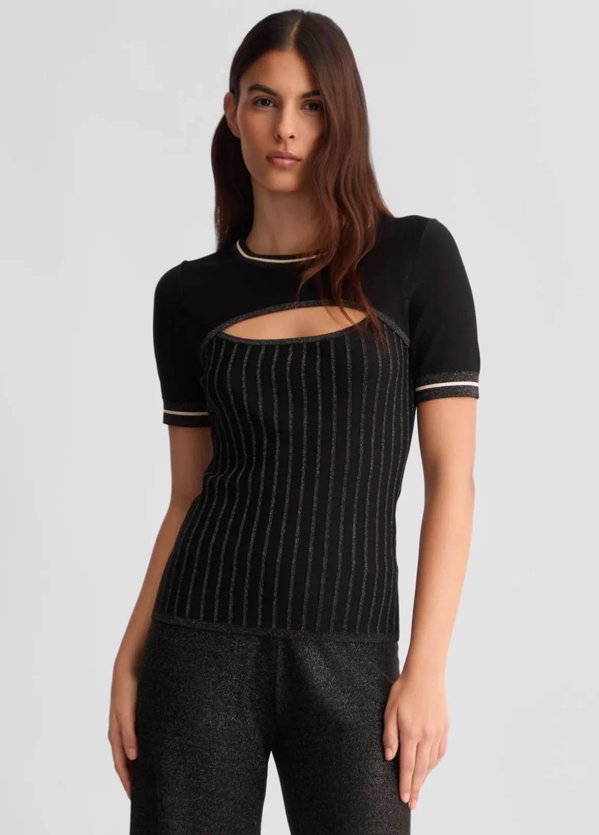 Maglia con cut-out