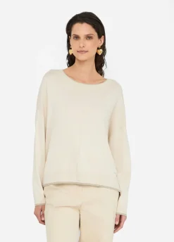 Maglia con dettagli in lurex®
