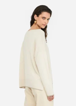Maglia con dettagli in lurex®