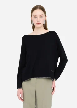 Maglia con dettagli in lurex®