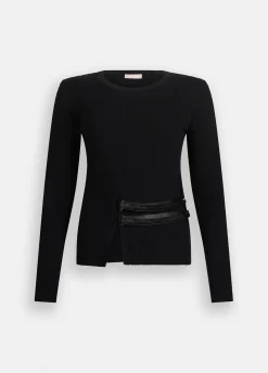 Maglia con fibbie
