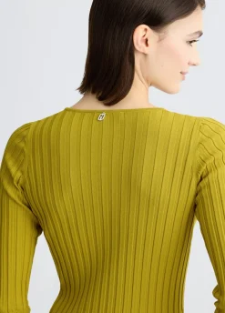 Maglia con maniche volants