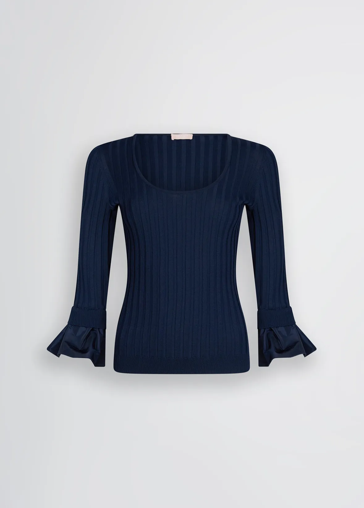 Maglia con maniche volants