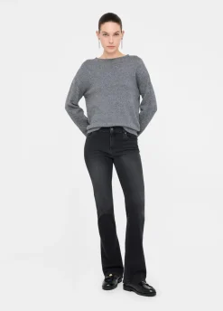 Maglia con micro paillettes