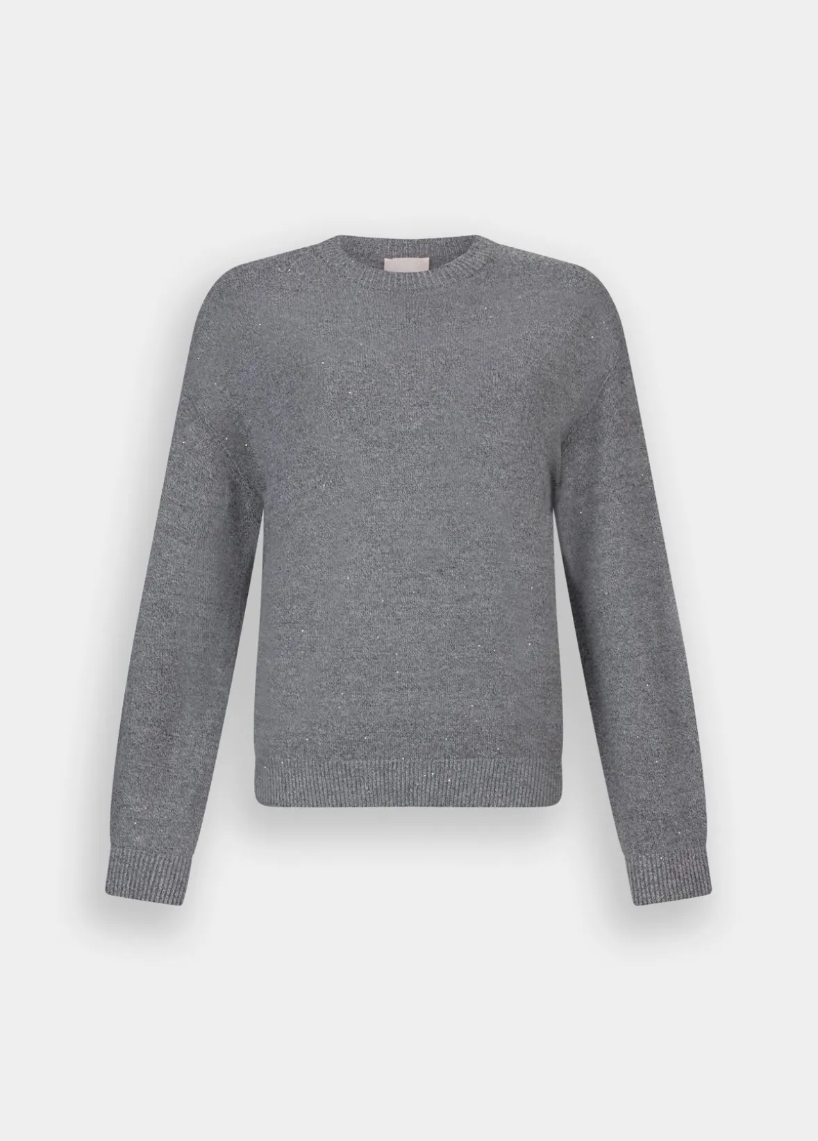 Maglia con micro paillettes