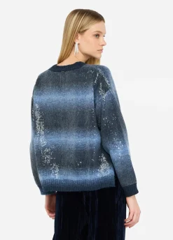 Maglia con paillettes