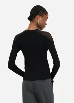 Maglia con pizzo