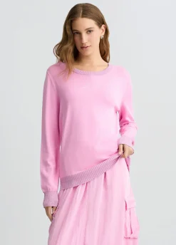Maglia con profili in lurex®