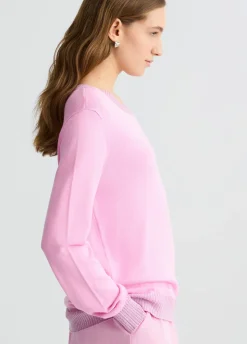 Maglia con profili in lurex®