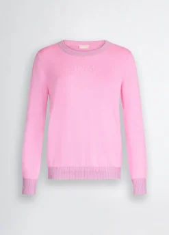 Maglia con profili in lurex®