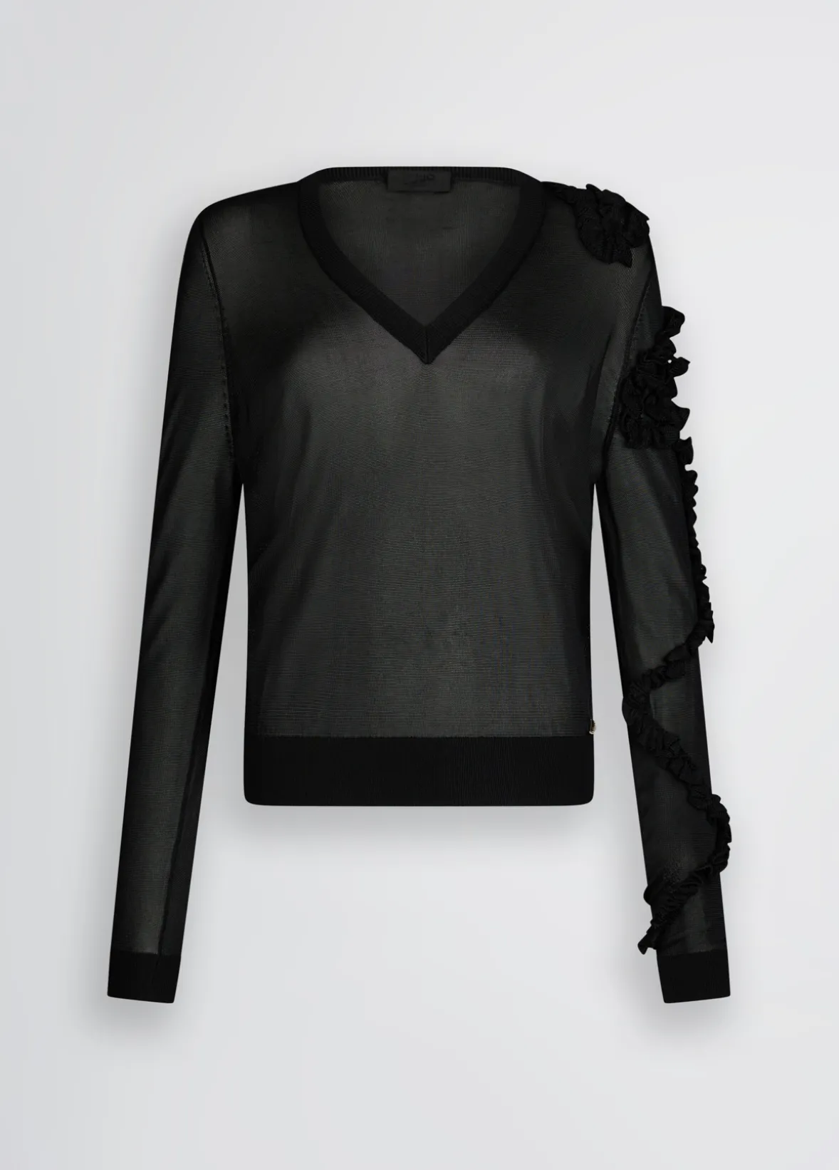 Maglia con rouches