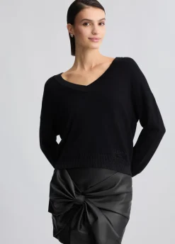 Maglia con scollo a V