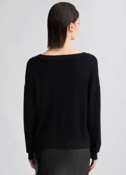 Maglia con scollo a V