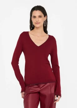 Maglia con scollo a V