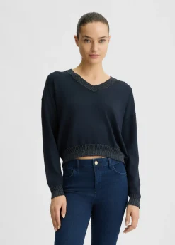 Maglia con scollo a V